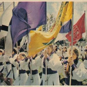 Midlanders colourguard